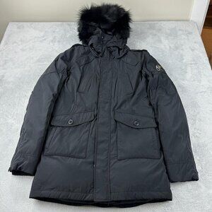 Moose Knuckles Black Down Jacket Men's Size Medium